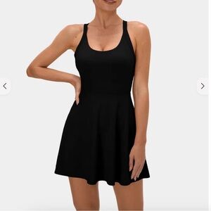 Halara Backless Twisted Active Dress-Easy Peezy Edition